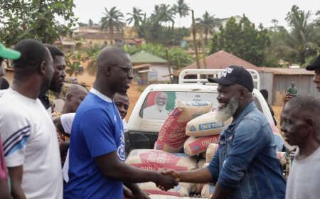 Sheikh Issah Salifu Taylor Donates 50 Bags of Cement to Brofoyedru Community for New Center
