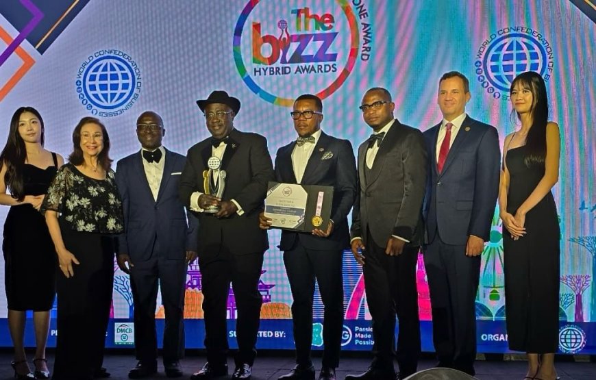 Amenfiman Rural Bank Honored at BIZZ Awards 2024 in Singapore