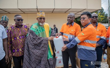 Cardinal Namdini Mining Donates Dialysis Equipment to Upper East Regional Hospital