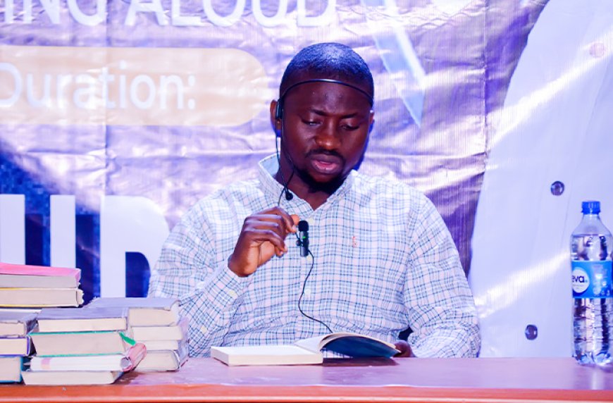 Samson Ajao Breaks World Record for Longest Marathon Reading Aloud