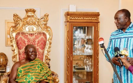Avoid Politics Of Insults, Focus On Policies – Otumfuo Tells Alan
