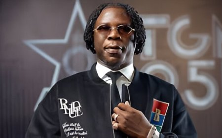 Stonebwoy Presents His New Album ‘Up & Running’ at an Elegant Listening Celebration