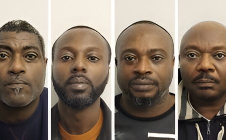 Four Ghanaians Jailed for Smuggling  Cannabis Hidden in Gari Sacks