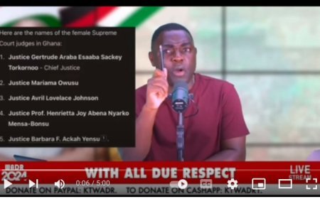 Kevin Taylor Descends Heavily On Female Judges In Ghana