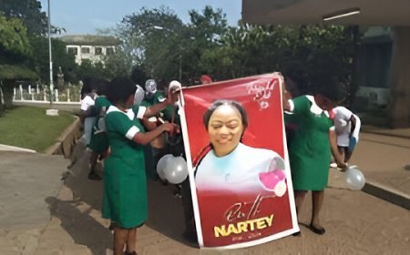 Tetteh Quarshie Memorial Hospital Holds Vigil For Deceased Staff