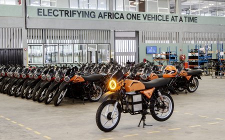 ROAM Bike Electric Motorcycle Manufacturing Plant in Kenya