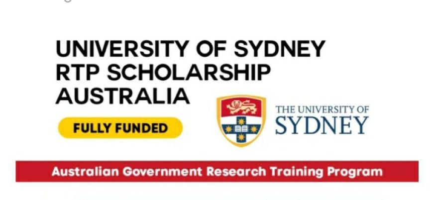 University of Sydney RTP Scholarships for 2025