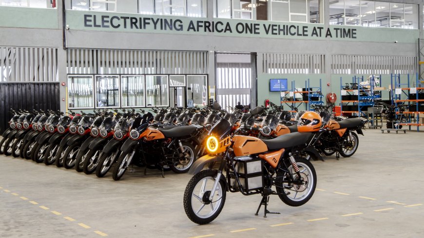 ROAM Bike Electric Motorcycle Manufacturing Plant in Kenya