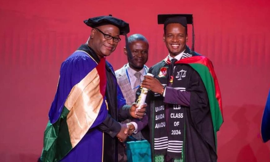 Umaru Sanda Amadu Celebrates Law Degree Milestone