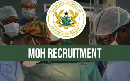 Ghana's Ministry of Health Opens Recruitment for Medical and Dental Officers – May 2025