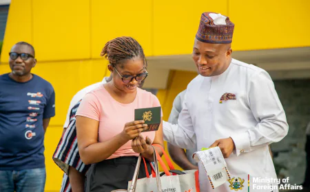 Over 8,000 Ghanaians Receive New Chip-Embedded Passports via Courier - Foreign Affairs Minister