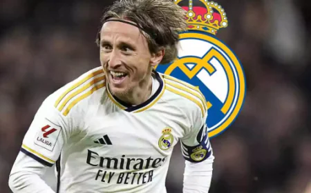 Luka Modric Bids Farewell to Real Madrid After a Glorious Era