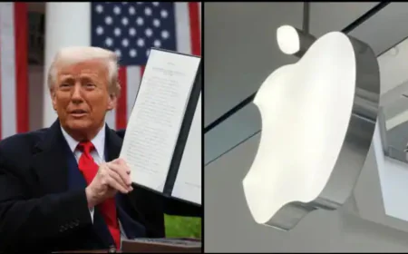 Trump Threatens Apple with 25% Tariff Over Foreign iPhone Production