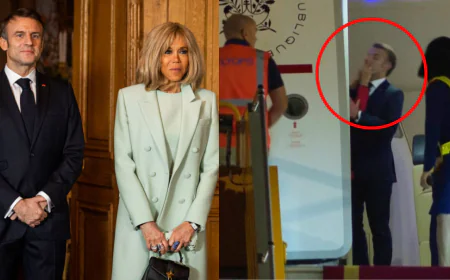 Macron Shoved by Wife in Viral Clip: Would the Reaction Be the Same If Roles Were Reversed?