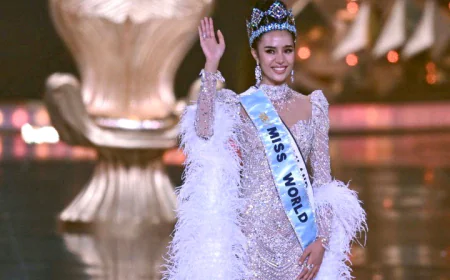 Thailand's Opal Suchata Chuangsri Crowned Miss World 2025