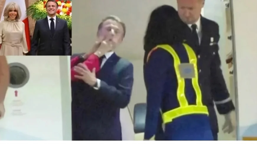 Viral Video Sparks Speculation: Did Brigitte Macron Shove President Macron in Vietnam?