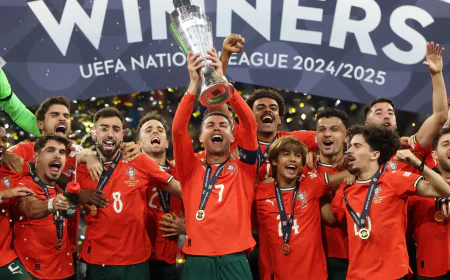 Portugal Crowned UEFA Nations Cup 2025 Champions as Ronaldo Lifts Trophy in Emotional Finale