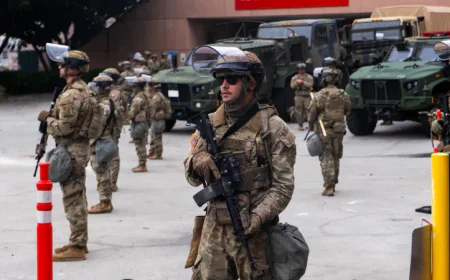 National Guard, Marines Deployed to Los Angeles as Immigration Protests Turn Volatile