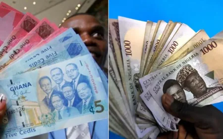 Cedi to Naira Exchange Rate Hits ₦149.79 – ₦155.27 in June 2025 Amid Economic Shifts