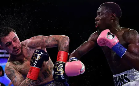 Hitchins Knocks Out Kambosos Jr., Challenges Devin Haney After IBF Title Defense