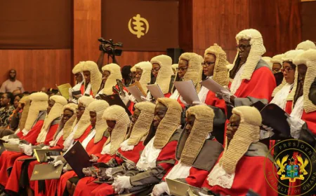 Supreme Court nominee defends use of wigs and gowns in Ghana’s courts.