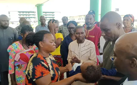 Benue Attacks: Emotional Reunion as Father Finds Surviving Son After Yelewata Massacre