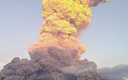 Volcanic Eruption in Indonesia Disrupts Bali Flights