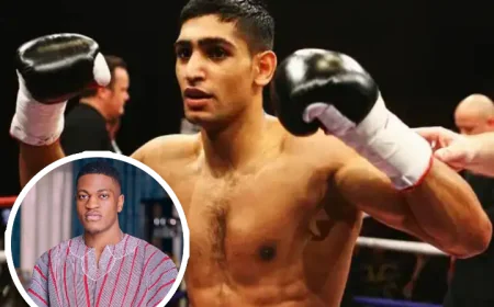 Amir Khan Hails Sharaf Mahama for Pivotal Role in ‘Battle of the Beasts’ Boxing Showdown