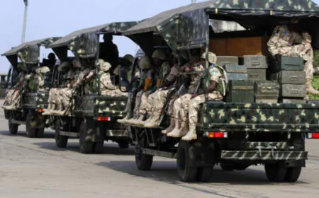 Nigerian Armed Forces Deploy 197 Soldiers to ECOWAS Mission in The Gambia