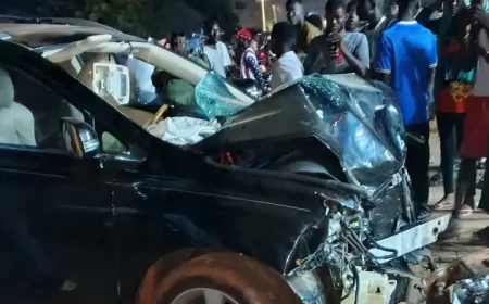 Tragedy As Married Couple Died In Accident Hours After Wedding