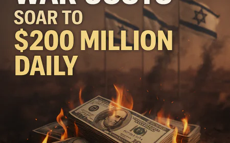 Israel-Iran War Costs Soar to $200 Million Daily, Straining National Budget
