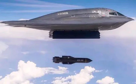 "Operation Midnight Hammer ":  Meet America’s B-2 Spirit Bomber Used For Iran Nuclear Sites Bombing