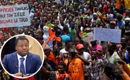Togo Erupts Youth-Led Protests Against Faure Gnassingbé’s Tightening Grip on Power