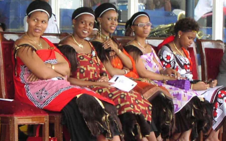 No Eye Contact with the Queens: Eswatini King’s Visit to Ghana Sparks Cultural Fascination