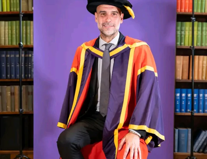 Pep Guardiola Awarded Honorary Degree by University of Manchester for Sporting and Civic Impact