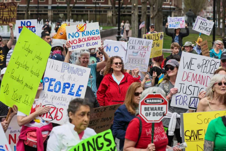 Photo No Kin March “No Kings” March Planned in Philadelphia Amid Nationwide Protests Over ...