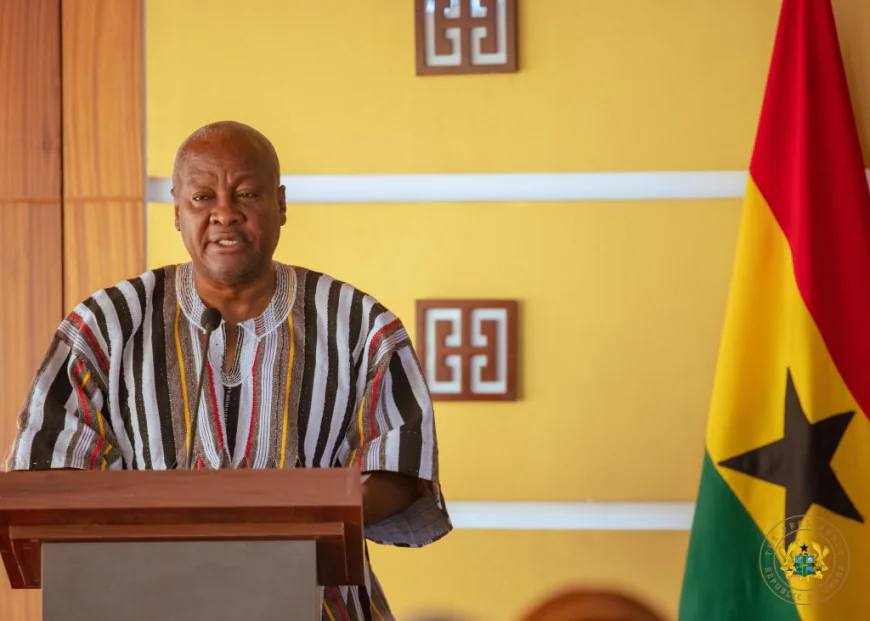 President Mahama hints of processing factories for growing areas, boost for Cocoa farmers
