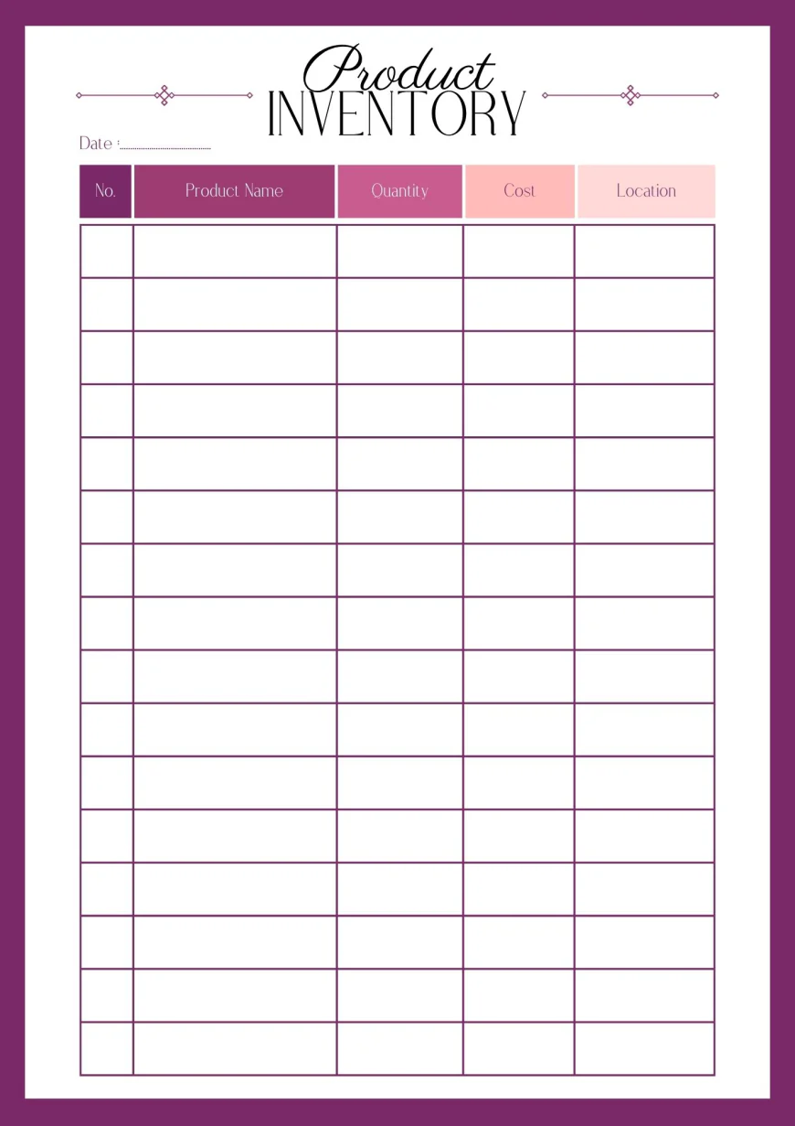 Track Inventory Digitally