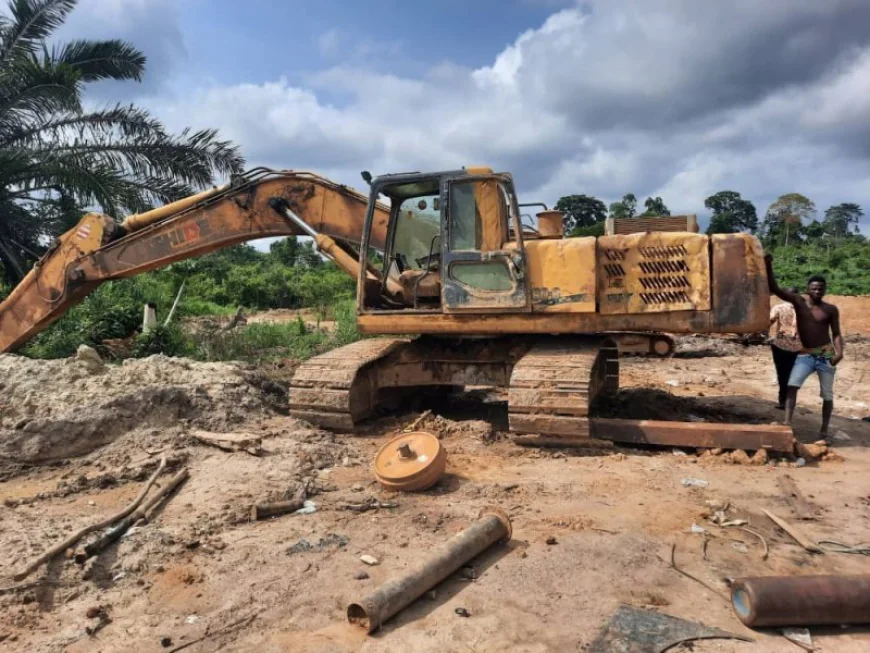 Ghana prohibits the importation of excavators in an effort to stop illicit mining
