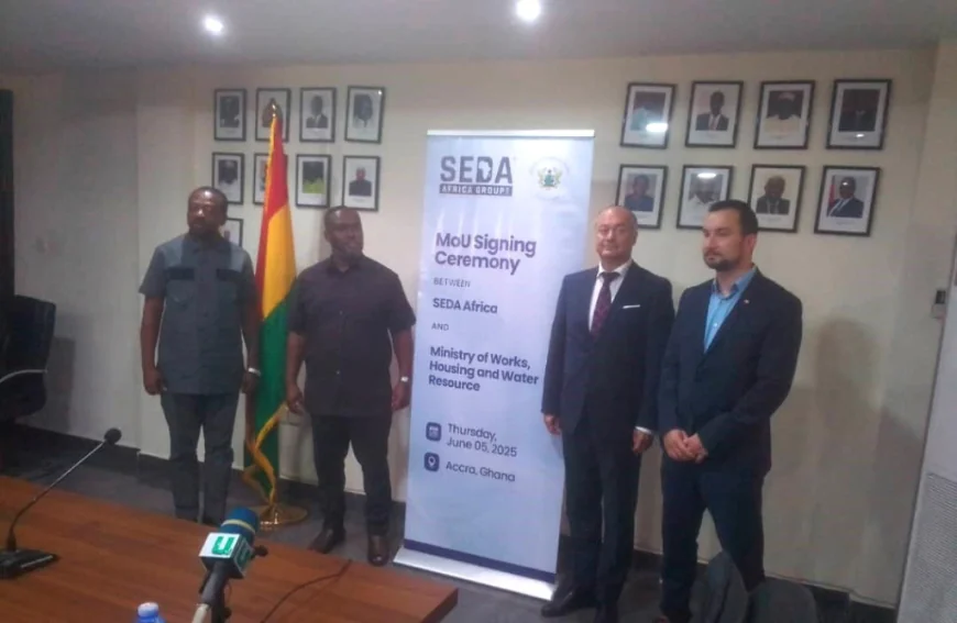 GOVT and SEDA Farminc sign an agreement to enhance the delivery of safe water