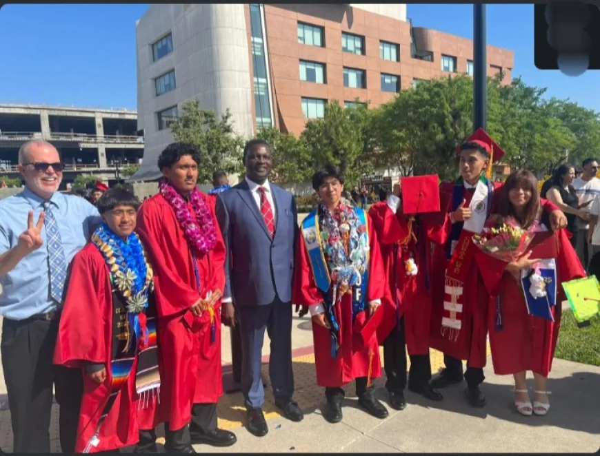 Former Education Minister Honoured for Outstanding Contribution to Education in South Los Angeles