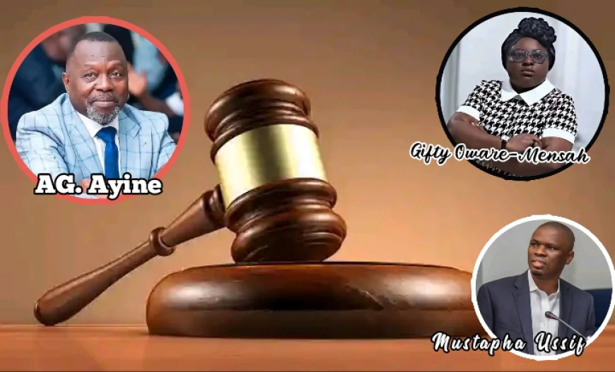 AG To Prosecute Mustapha Ussif, Gifty Oware-Mensah, 10 others Over NSA Scandal