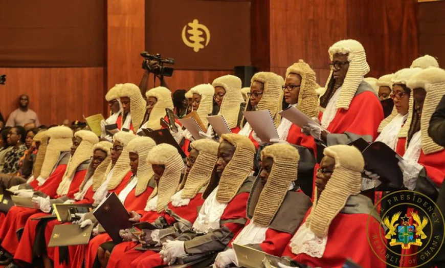 Supreme Court nominee defends use of wigs and gowns in Ghana’s courts.