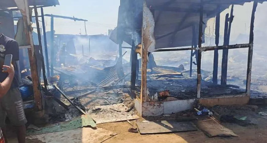 Fire destroys over 500 wooden structures in Tema Industrial Area