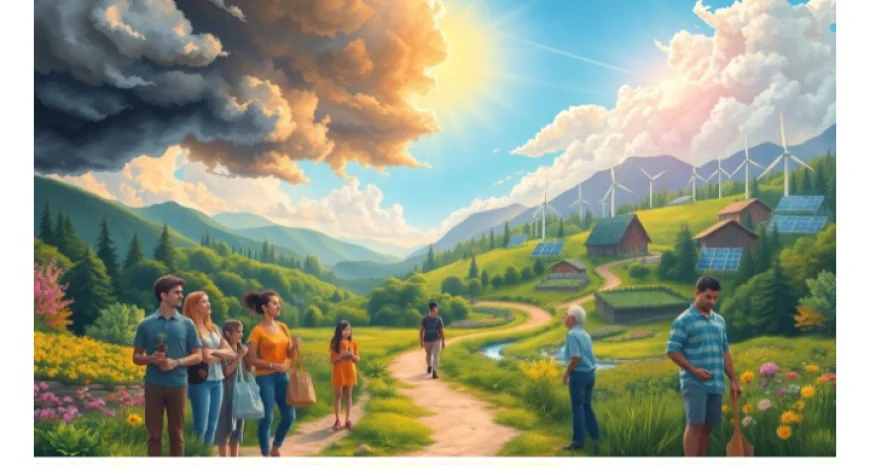 From Eco-Anxiety to Action: A Visual Roadmap for Climate Hope