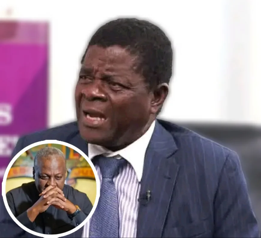" Mahama Must Stay Silent " - Kwaku Ansa Asare Slams Minority Over CJ's Controversy