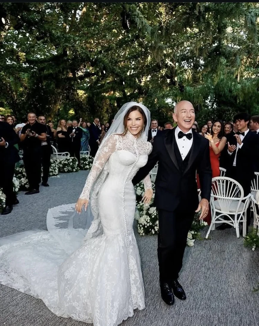 It’s Official: Jeff Bezos & Lauren Sánchez Tie the Knot in Jaw Dropping Venice Wedding
