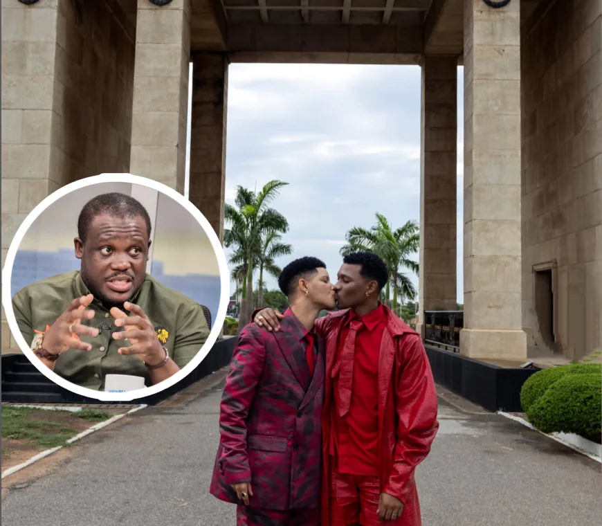 Sam George Condemns Viral Gay Kiss at Independence Arch