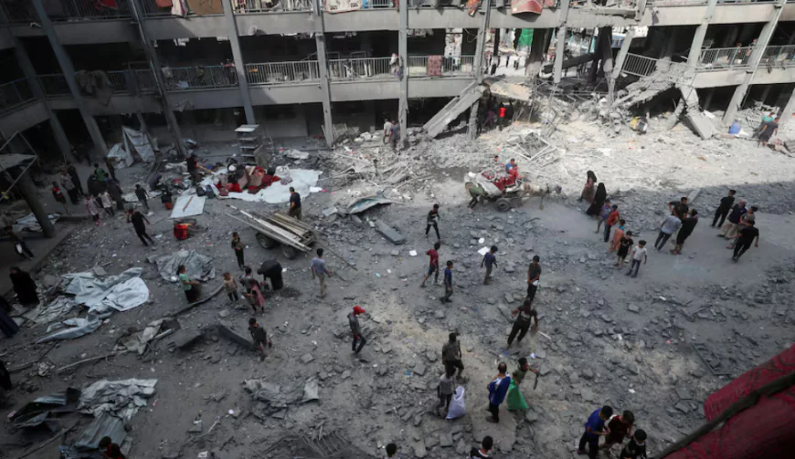 Israel pounds Gaza, killing 58, ahead of White House talks on ceasefire