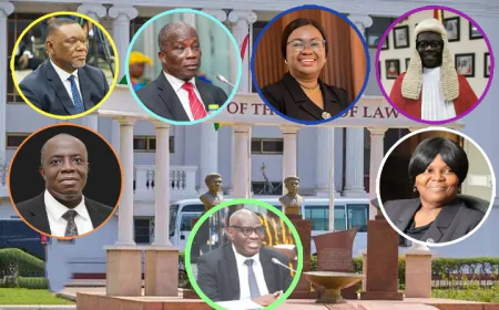 Mahama’s Newly Appointed Apex Court Judges To Be Sworn In Today